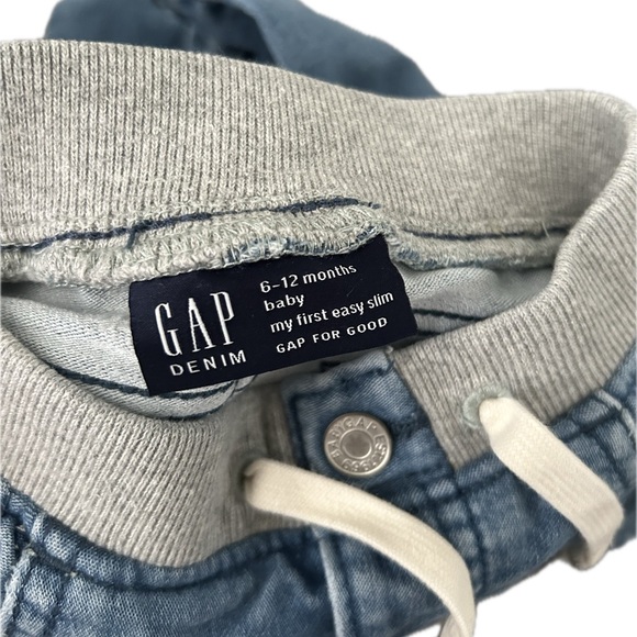 Gap “my first easy slim” jeans 6-12 months - Picture 3 of 3